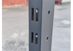 Рейка-опора Т-образн. 2,25м. підсилена (чорна)